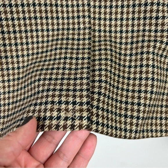 Lane Bryant Houndstooth Blazer beaded collar size: 16 - Picture 14 of 14